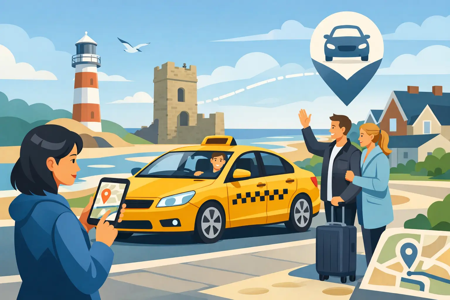 Caister Taxi Booking for Rides You Can Rely On