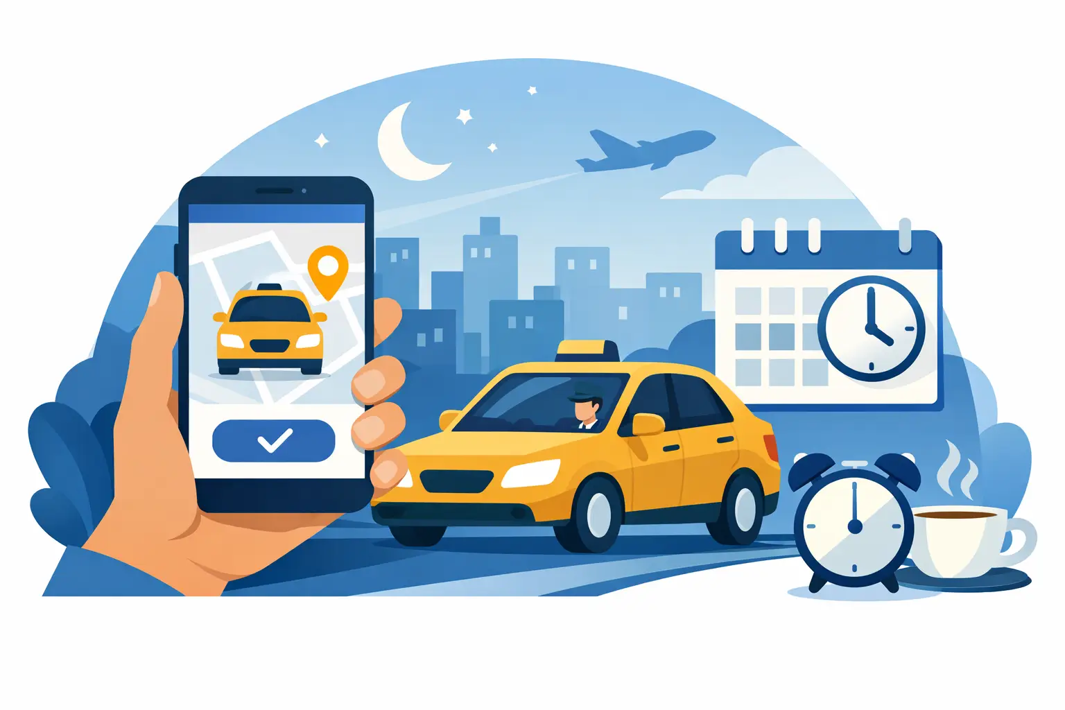 How to Schedule Early Taxis Without the Rush