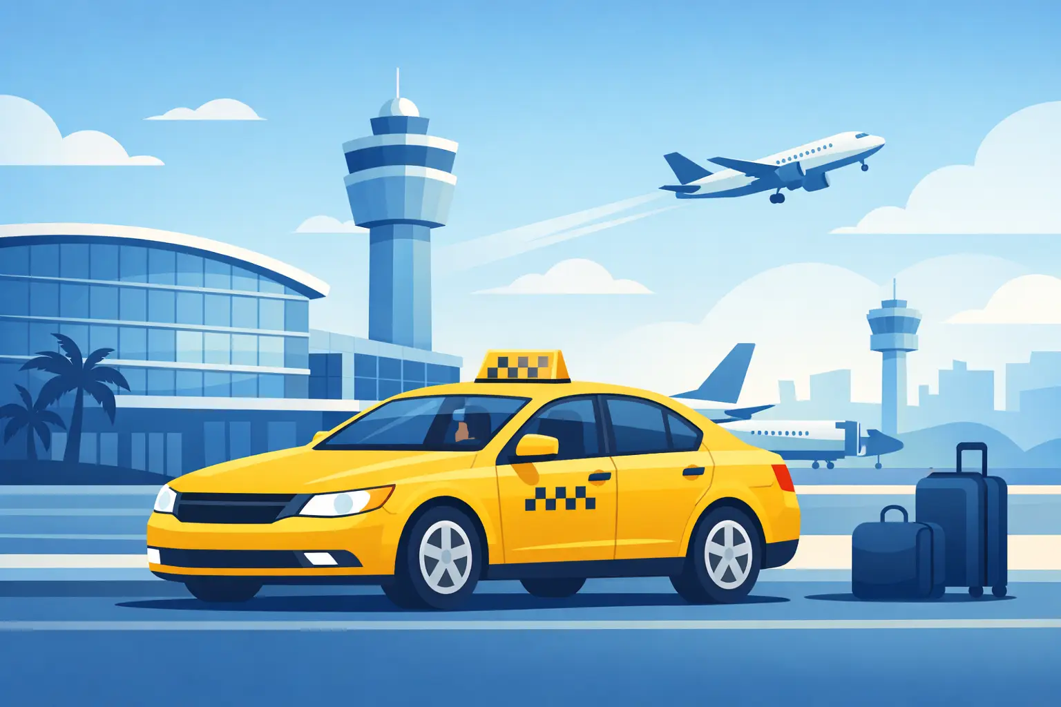 Airport Taxis for a Calm On-Time Journey