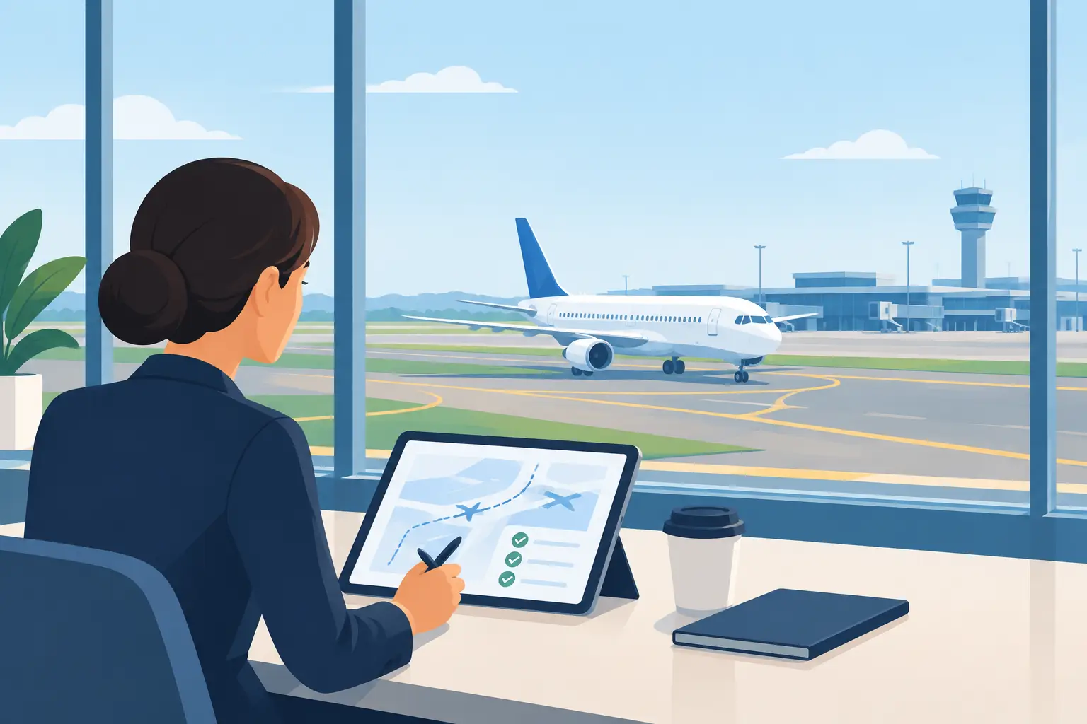 Preflight Taxi Planning for a Calmer Airport Trip