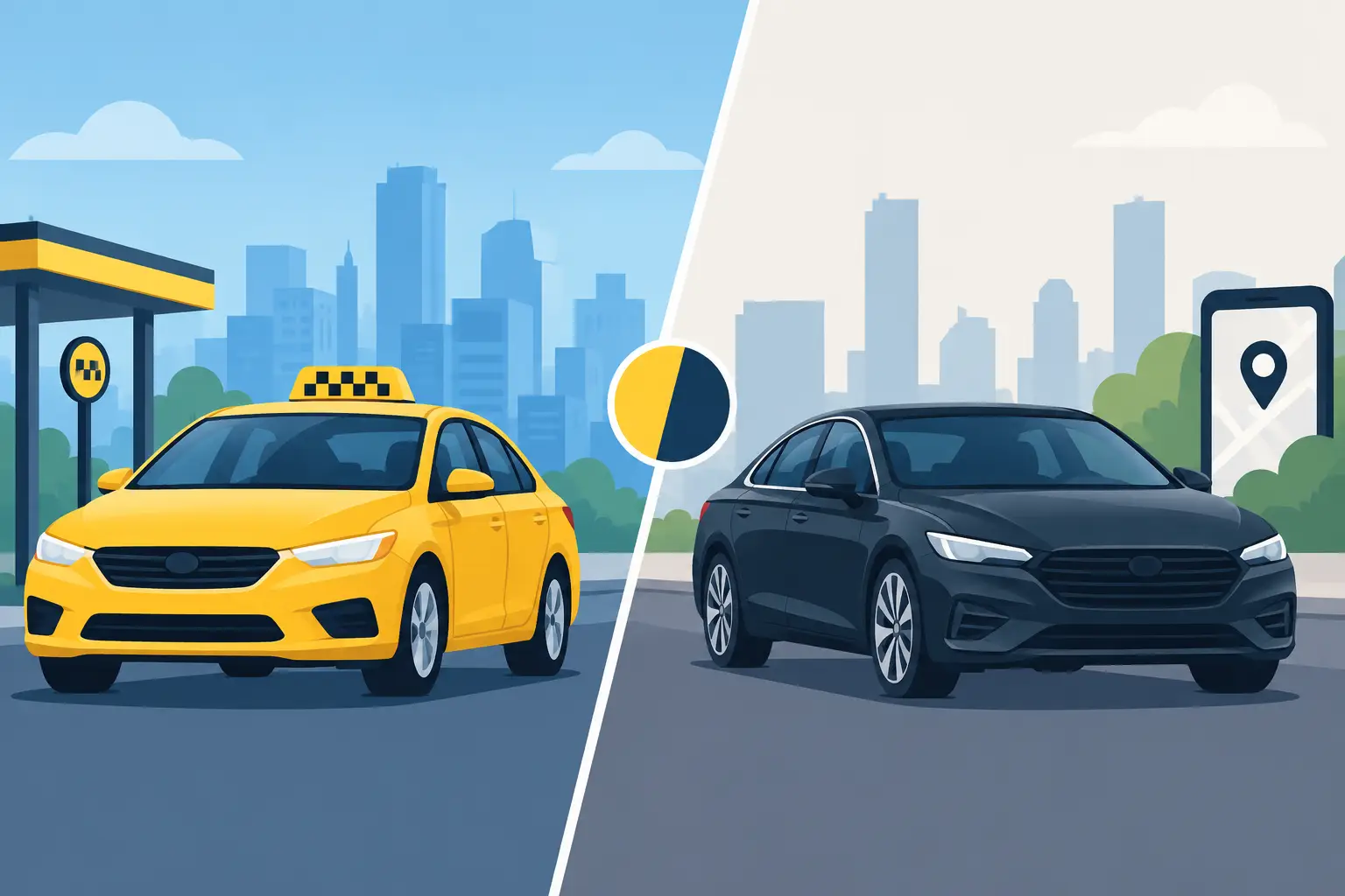 Taxi Versus Private Hire: What’s the Difference?