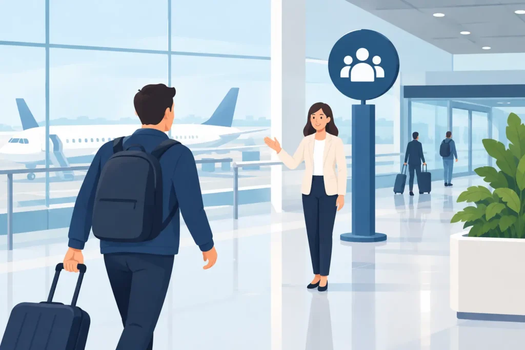 Airport Meeting Points Made Simple for Arrivals