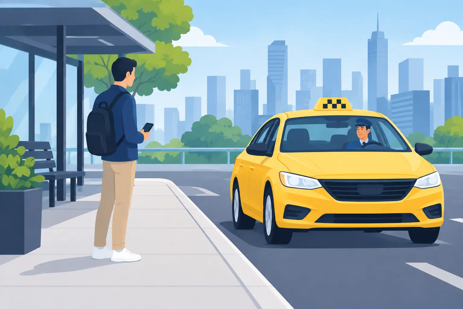 Where Do Drivers Wait for Your Taxi Pick-Up?